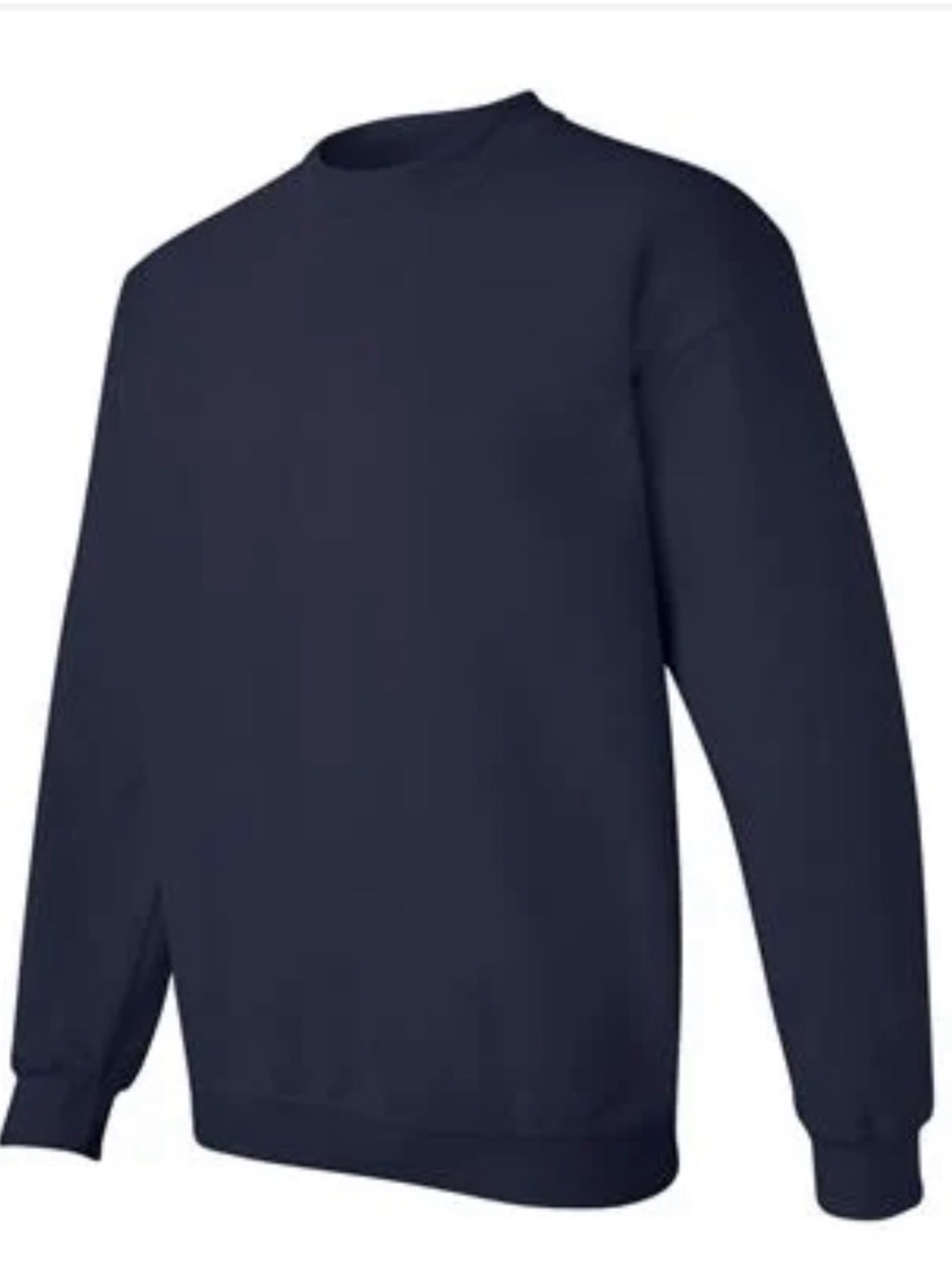 Gildan crewneck sweatshirts in navy size large NWOT